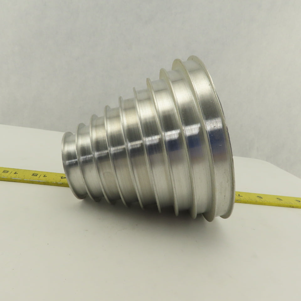 9 Groove 7/16" Cone Textile Paper Strip Material Separating Sheave
