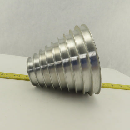 9 Groove 7/16" Cone Textile Paper Strip Material Separating Sheave