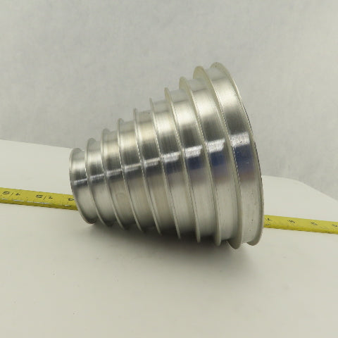 9 Groove 7/16" Cone Textile Paper Strip Material Separating Sheave