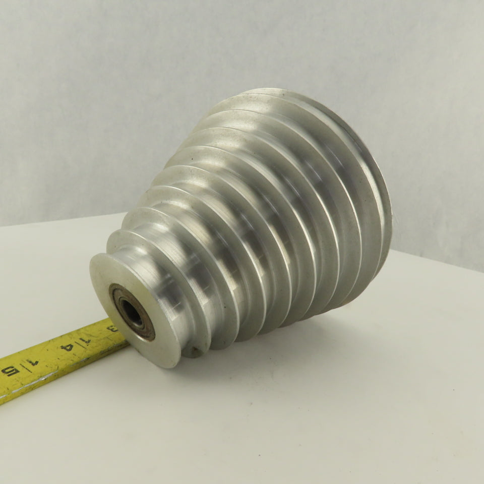 9 Groove 7/16" Cone Textile Paper Strip Material Separating Sheave