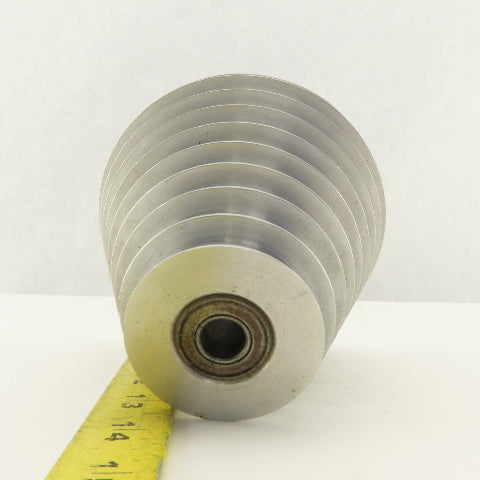 9 Groove 7/16" Cone Textile Paper Strip Material Separating Sheave