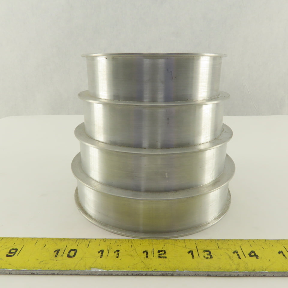 4 Groove 1" Cone Textile Paper Strip Material Separating Sheave