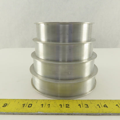 4 Groove 1" Cone Textile Paper Strip Material Separating Sheave