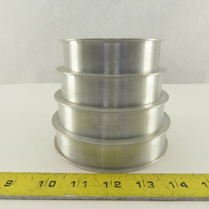 4 Groove 1" Cone Textile Paper Strip Material Separating Sheave