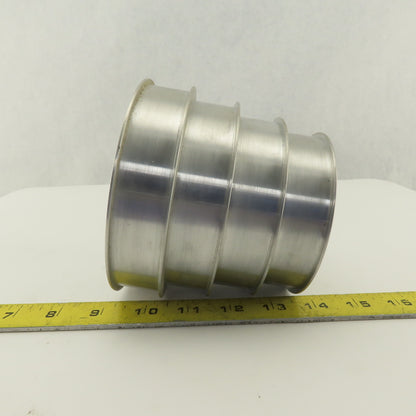 4 Groove 1" Cone Textile Paper Strip Material Separating Sheave