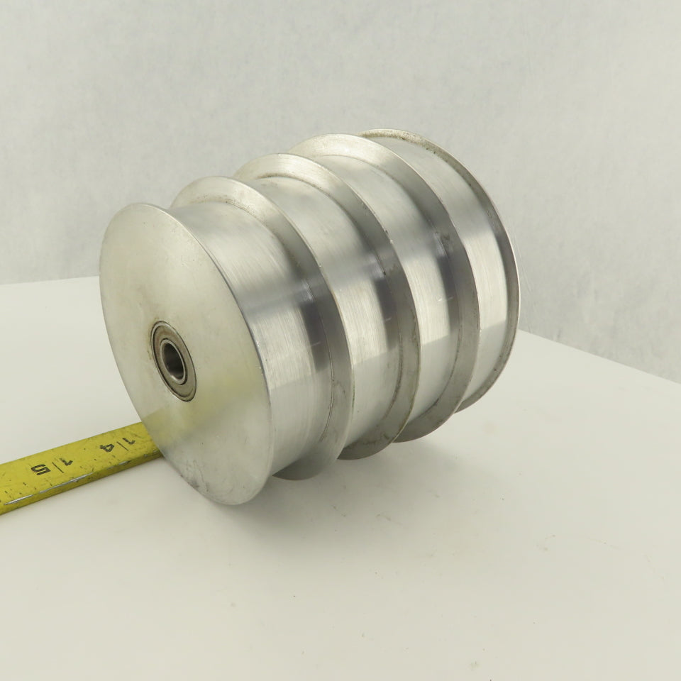 4 Groove 1" Cone Textile Paper Strip Material Separating Sheave