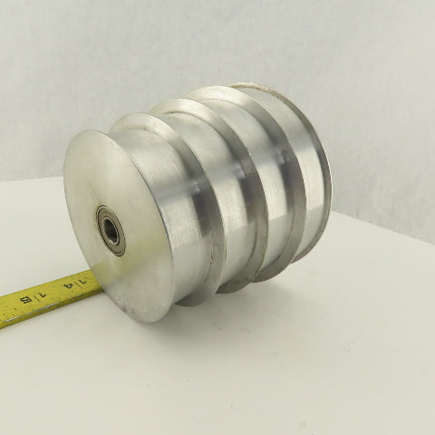 4 Groove 1" Cone Textile Paper Strip Material Separating Sheave