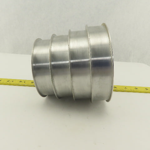 4 Groove 1" Cone Textile Paper Strip Material Separating Sheave