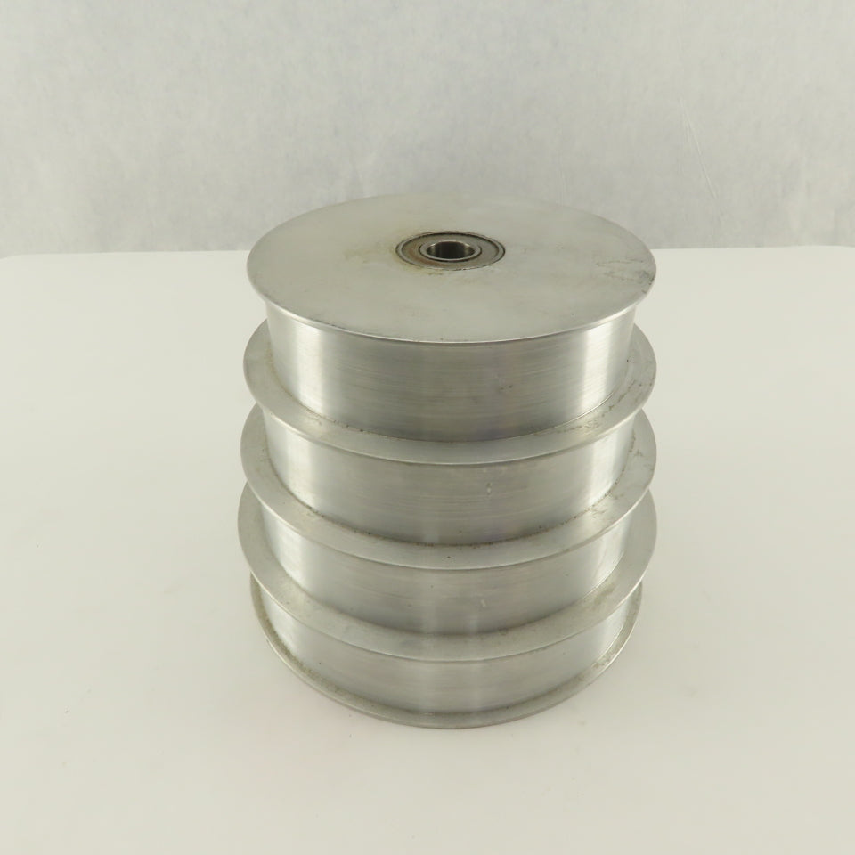 4 Groove 1" Cone Textile Paper Strip Material Separating Sheave
