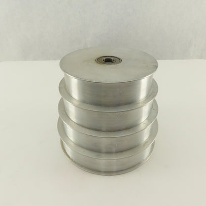 4 Groove 1" Cone Textile Paper Strip Material Separating Sheave
