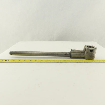 Toledo Manual Ratcheting Pipe Threading Die Handle W/ 1/4" Die