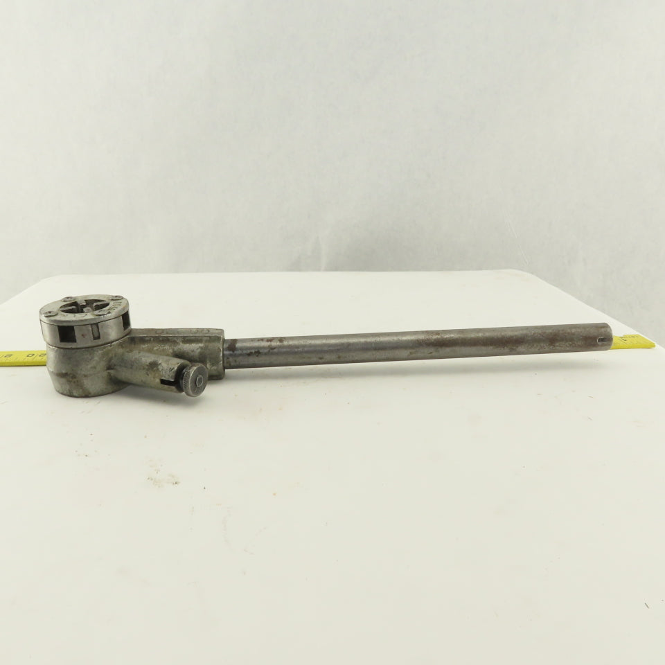 Toledo Manual Ratcheting Pipe Threading Die Handle W/ 1/4" Die