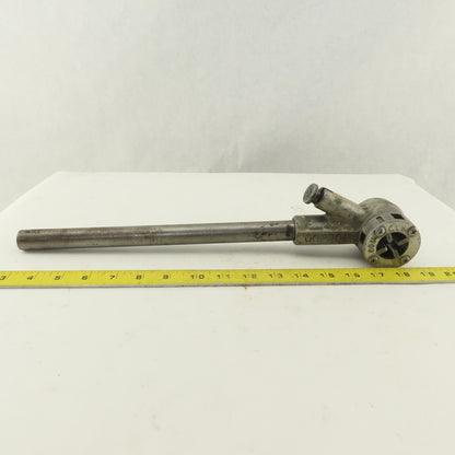 Toledo Manual Ratcheting Pipe Threading Die Handle W/ 1/4" Die