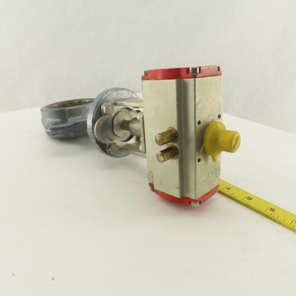 Stone 2" Wafer Butterfly Valve Pneumatic Actuator 120PSI