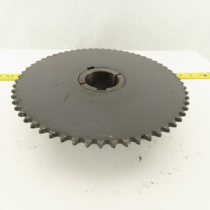 Browning 40Q60 9-1/2" OD 60T Split Bore Single Row #40 Chain Sprocket