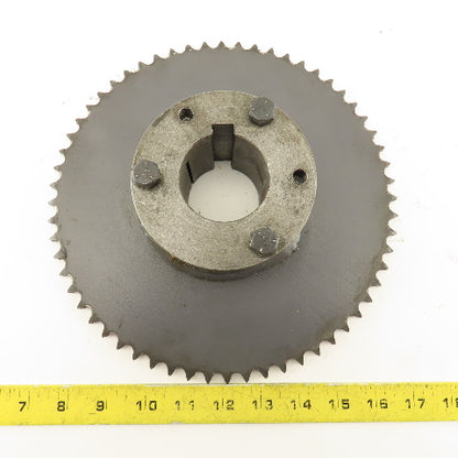Browning 40Q60 9-1/2" OD 60T Split Bore Single Row #40 Chain Sprocket