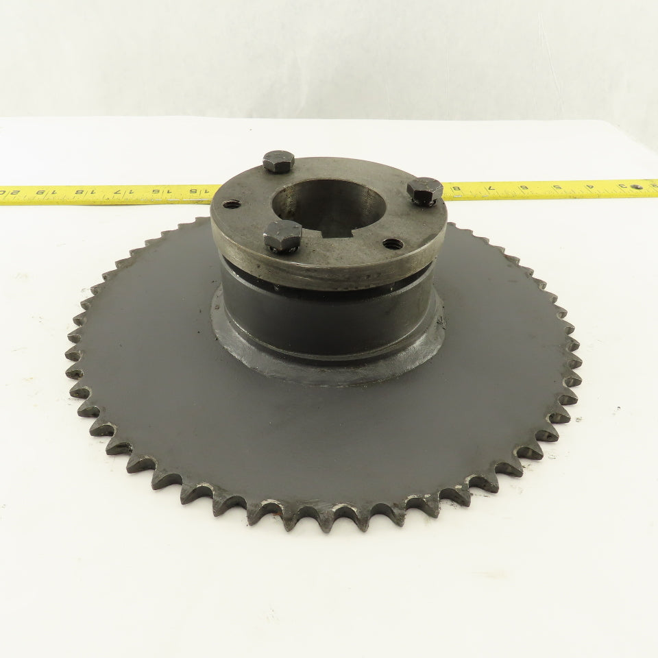 Browning 40Q60 9-1/2" OD 60T Split Bore Single Row #40 Chain Sprocket