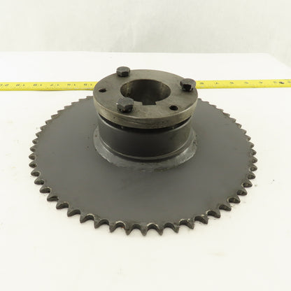 Browning 40Q60 9-1/2" OD 60T Split Bore Single Row #40 Chain Sprocket