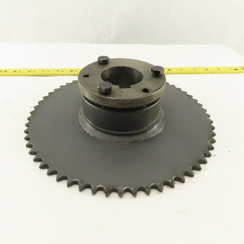 Browning 40Q60 9-1/2" OD 60T Split Bore Single Row #40 Chain Sprocket