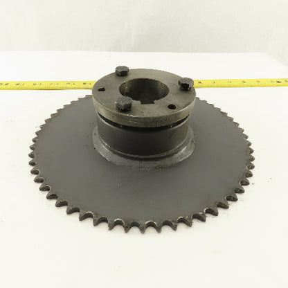Browning 40Q60 9-1/2" OD 60T Split Bore Single Row #40 Chain Sprocket