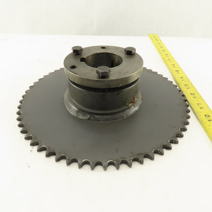 Browning 40Q60 9-1/2" OD 60T Split Bore Single Row #40 Chain Sprocket