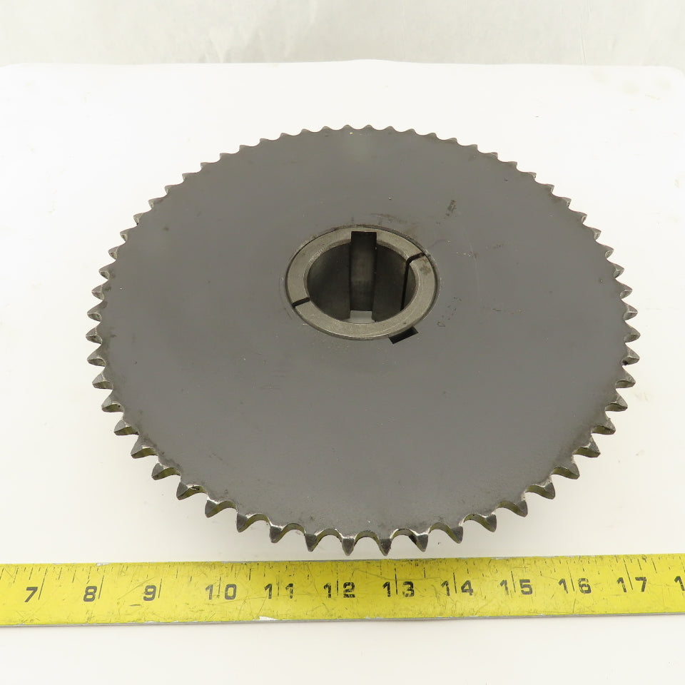 Browning 40Q60 9-1/2" OD 60T Split Bore Single Row #40 Chain Sprocket