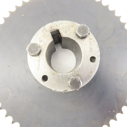 Browning 40P54 #40 Single Strand Roller Chain Sprocket 54T P1 Bushing Bore