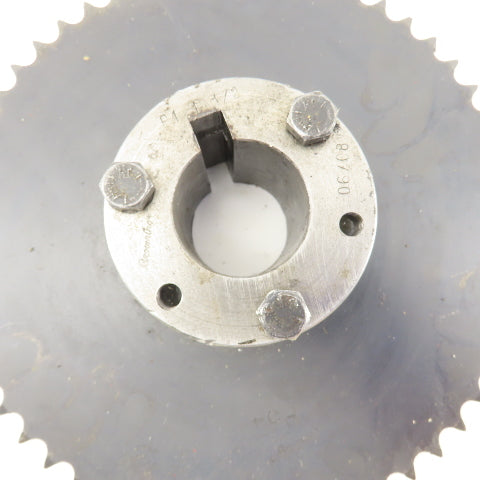 Browning 40P54 #40 Single Strand Roller Chain Sprocket 54T P1 Bushing Bore