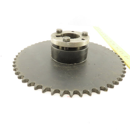 Browning 40P54 #40 Single Strand Roller Chain Sprocket 54T P1 Bushing Bore