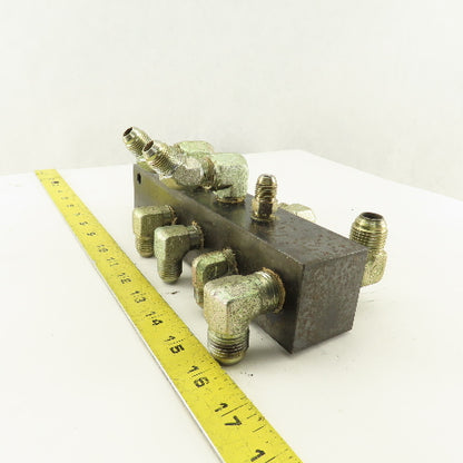14 Port Flow Divided With Parallel Hydraulic Manifold