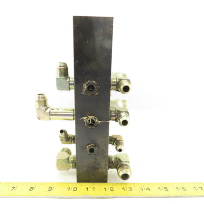 14 Port Flow Divided With Parallel Hydraulic Manifold