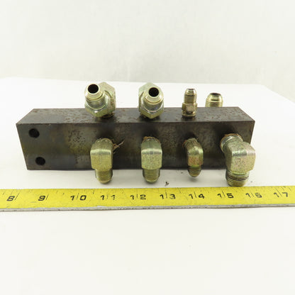14 Port Flow Divided With Parallel Hydraulic Manifold