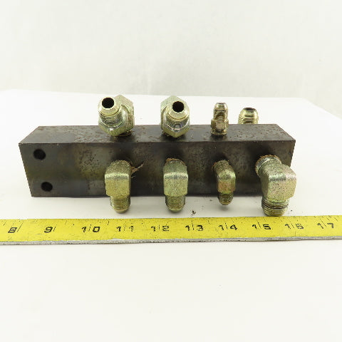 14 Port Flow Divided With Parallel Hydraulic Manifold