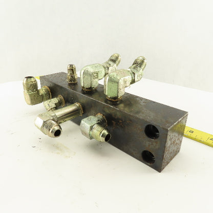 14 Port Flow Divided With Parallel Hydraulic Manifold