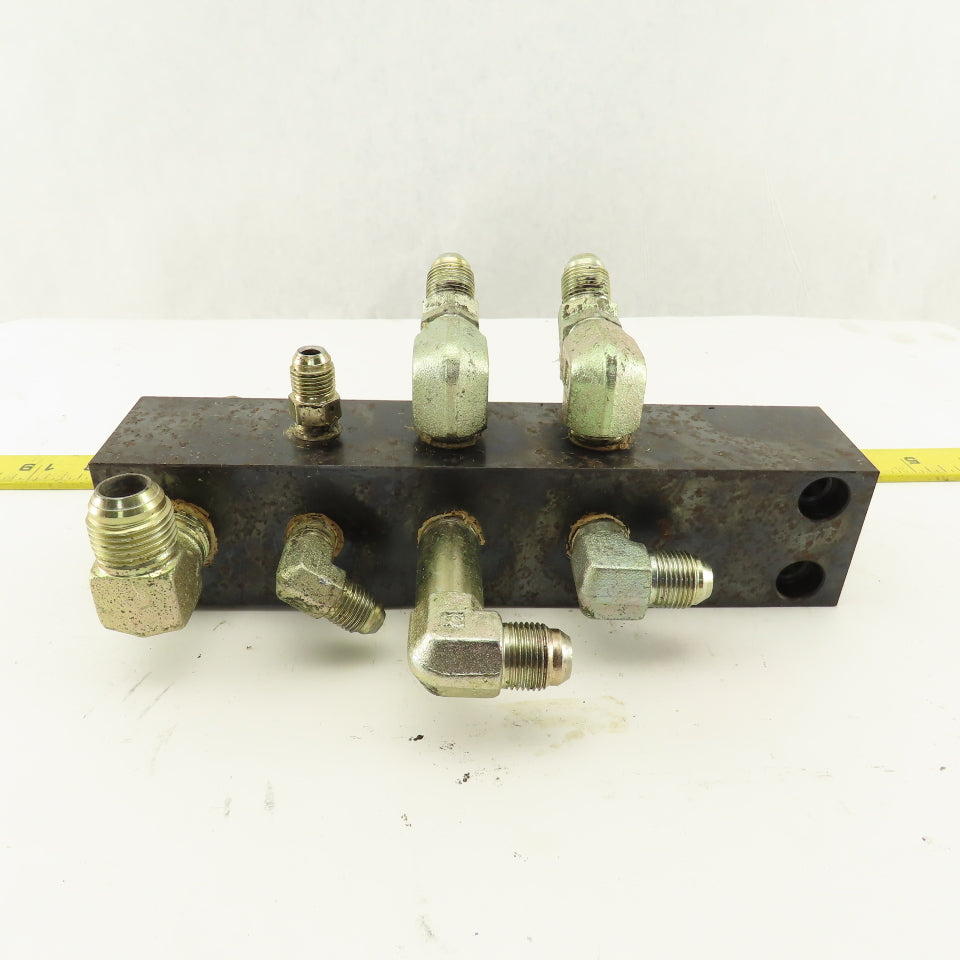 14 Port Flow Divided With Parallel Hydraulic Manifold