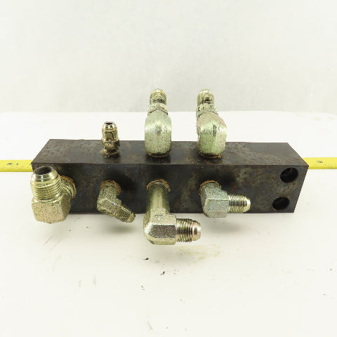 14 Port Flow Divided With Parallel Hydraulic Manifold