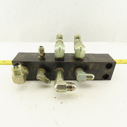 14 Port Flow Divided With Parallel Hydraulic Manifold