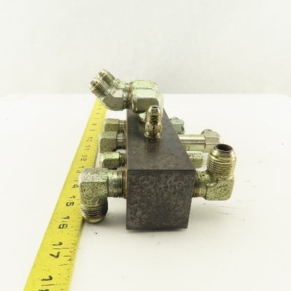 14 Port Flow Divided With Parallel Hydraulic Manifold