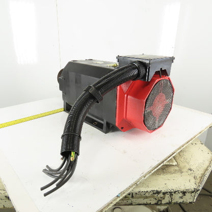Fanuc A06B-1454-B250 a50/6000iP 40Hp 30kW 6000 RPM MAX 159-220V AC Spindle Motor