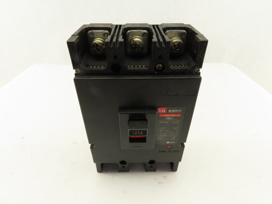 LG ABE 203 125A 3 Pole 600V Circuit Breaker