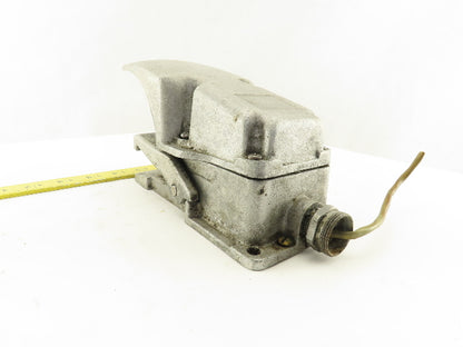 150VAC Guarded Foot Pedal Operator Switch N/O Contact