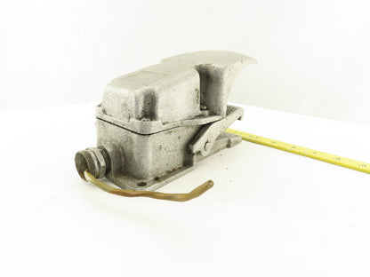 150VAC Guarded Foot Pedal Operator Switch N/O Contact