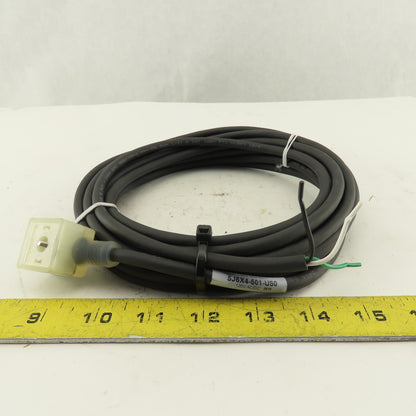 Canfield 5J6X4-501-US0 120V Solenoid Valve Molded Lighted Connector 5m Cable