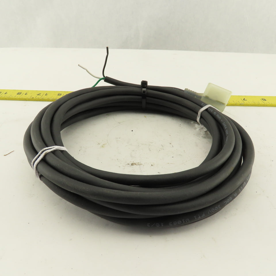 Canfield 5J6X4-501-US0 120V Solenoid Valve Molded Lighted Connector 5m Cable