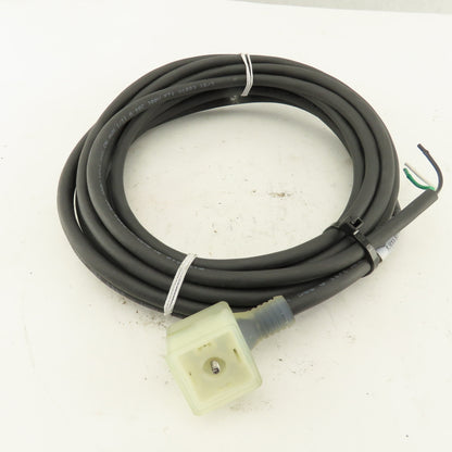 Canfield 5J6X4-501-US0 120V Solenoid Valve Molded Lighted Connector 5m Cable
