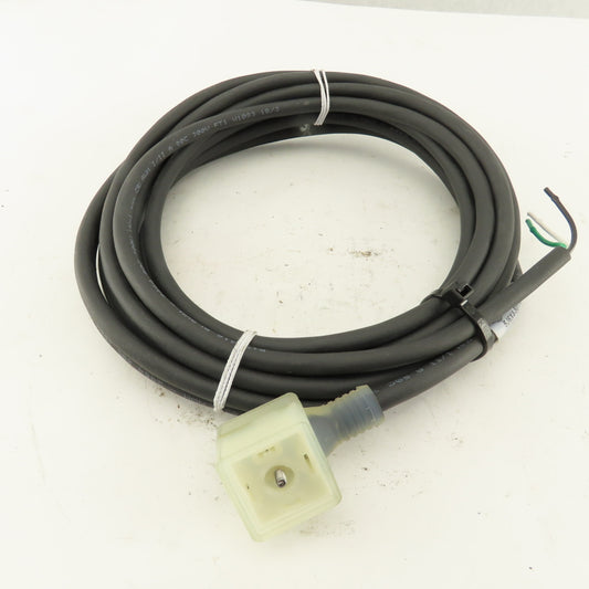 Canfield 5J6X4-501-US0 120V Solenoid Valve Molded Lighted Connector 5m Cable