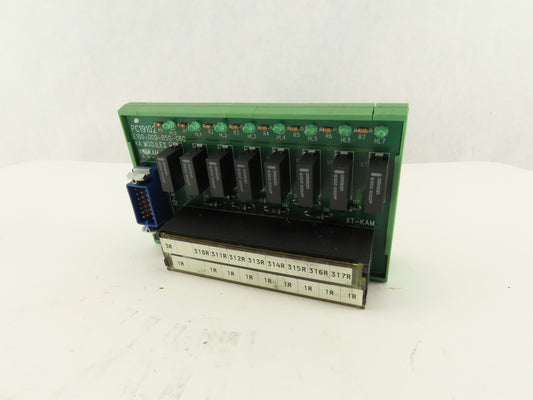 Okuma PC19102 E100-000-050-060 KA Module II Input Relay Circuit Board