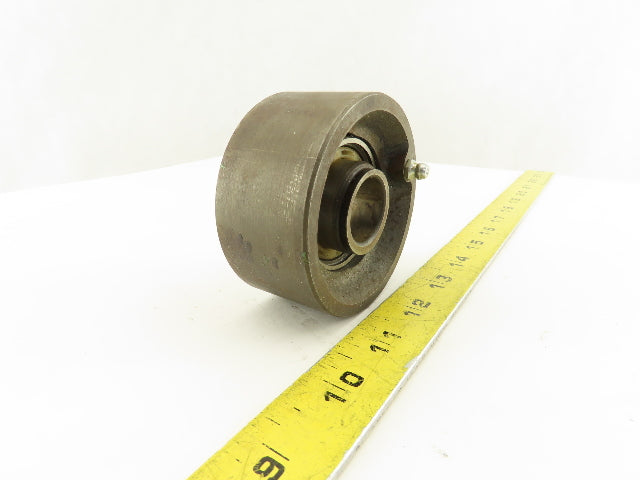 3-1/8" OD x 1-1/2" Wide Steel Roller 24mm Bore Lot Of 2