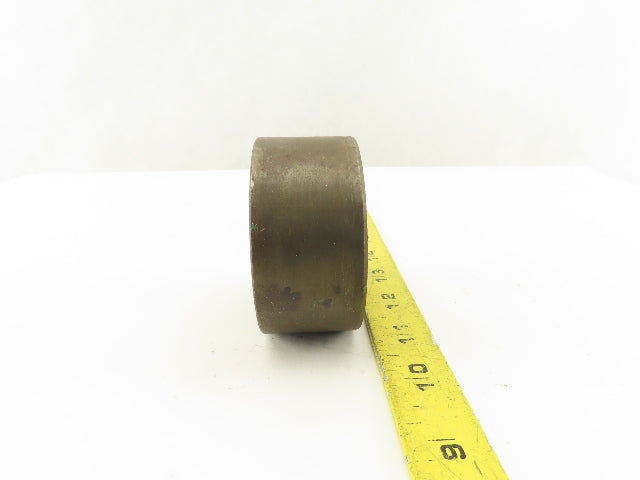 3-1/8" OD x 1-1/2" Wide Steel Roller 24mm Bore Lot Of 2