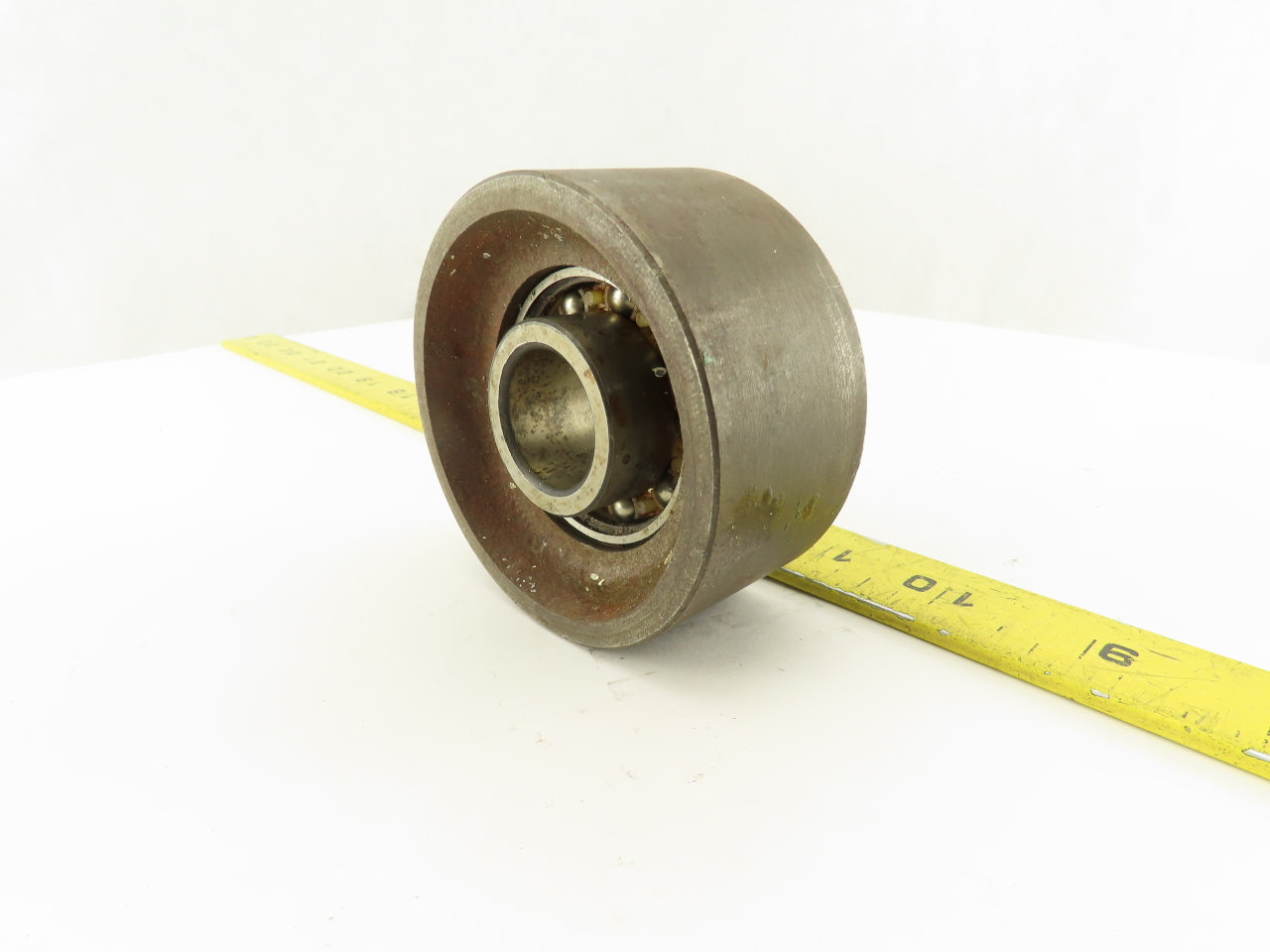 3-1/8" OD x 1-1/2" Wide Steel Roller 24mm Bore Lot Of 2